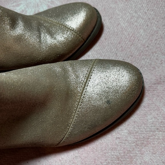 Toms Rose Gold Ankle Booties - Picture 6 of 11